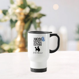 Caneca de Viagem com Tipografia Personalizada para