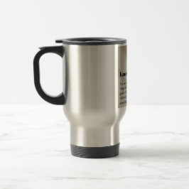 Caneca de Viagem com Versículo Bíblico Romanos 8:2