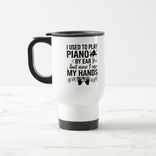 Caneca de Viagem Commuter 15 oz Orelha Piano