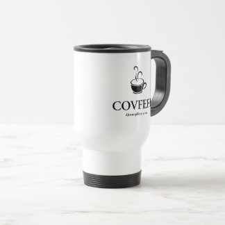 Caneca de viagem "Covfefe" (Branco)