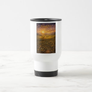 Caneca de Viagem Cristã Bíblia Jeremias 29:11