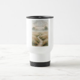 Caneca de Viagem Cristã Bíblia Jeremias 29:11