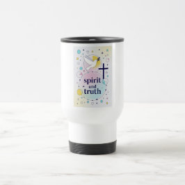 Caneca de Viagem Cristã Espírito e Verdade