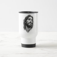 Caneca de Viagem Cristã Jesus Cristo