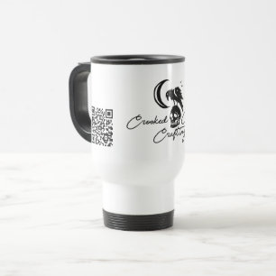 Caneca de Viagem Crooked Crow Crafting