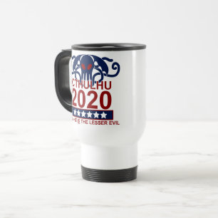 Caneca de viagem Cthulhu 2020 Agora ele é o mau