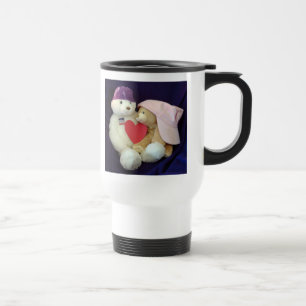 Caneca de viagem cura dos abraços
