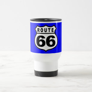 CANECA DE VIAGEM DA AMERICANA DA ROTA 66 DO