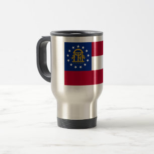 Caneca de Viagem da Bandeira da Geórgia