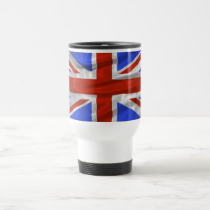 Caneca de viagem da bandeira de Reino Unido
