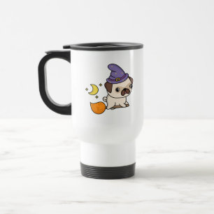 Caneca de Viagem da Bruxa Puggy