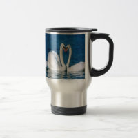 Caneca de viagem da cisne