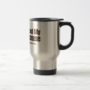 Caneca de viagem da consciência da doença de Cro