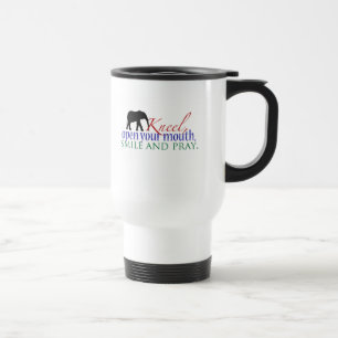 Caneca de viagem da cor da genuflexão WFE