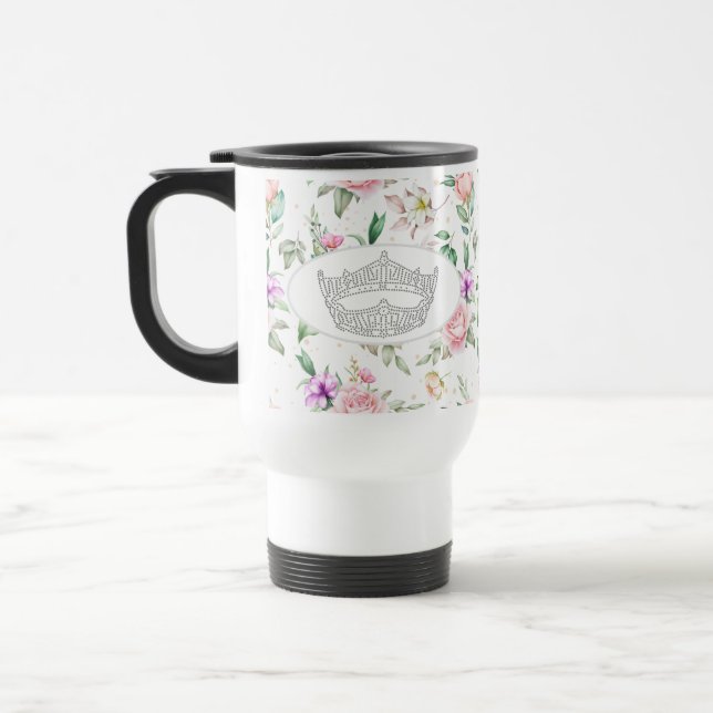 Caneca de viagem da Coroa Americana Pageant (Esquerda)