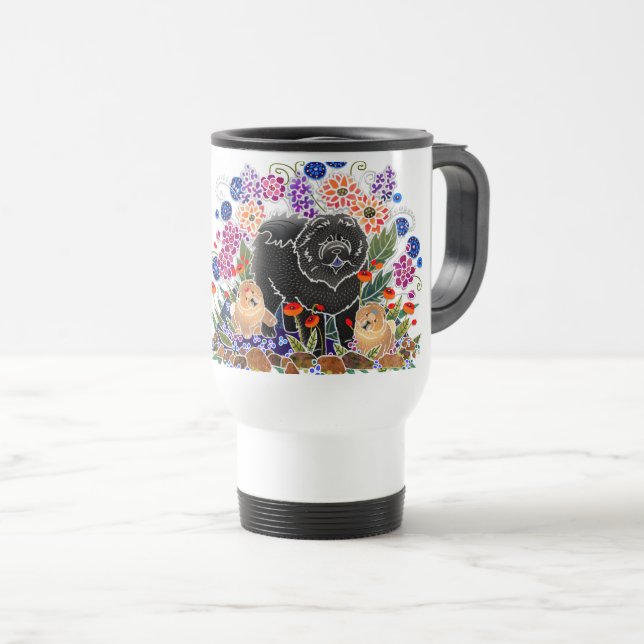 CANECA DE VIAGEM DA FESTA DO JARDIM - ver todos os (Frente Esquerda)