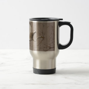 Caneca de Viagem da Garça-branca-grande