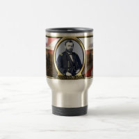 Caneca de viagem da guerra civil de Ulysses S.