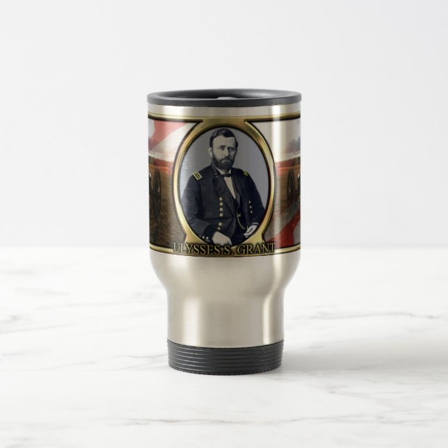Caneca de viagem da guerra civil de Ulysses S. (Centro)