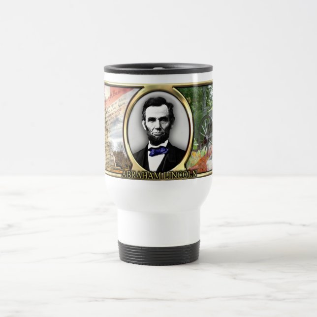 Caneca de viagem da guerra civil do presidente (Centro)