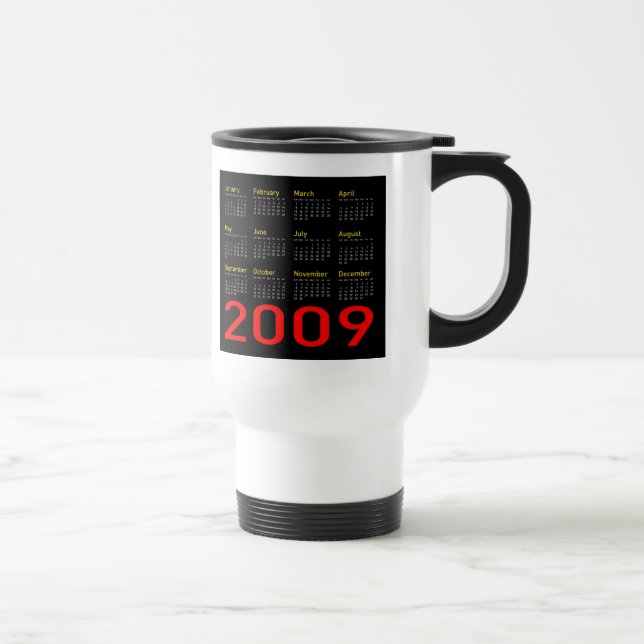 Caneca de viagem da inauguração de Obama com (Direita)