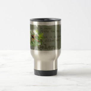Caneca de viagem da libélula