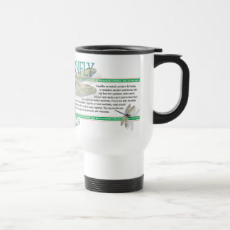 Caneca de viagem da libélula