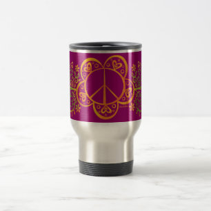 Caneca de viagem da PAZ