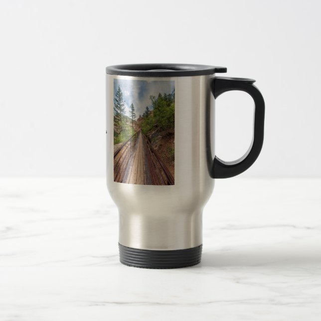 Caneca de viagem da Ponte Walkway Sete Folhas (Direita)
