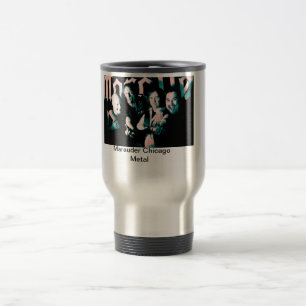 Caneca de viagem da prata da foto do Marauder