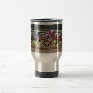 Caneca de viagem da raça do puro-sangue