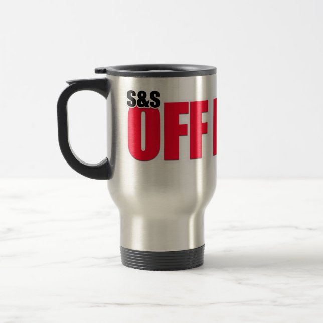 Caneca de viagem da Revista S&S Off Road (Esquerda)