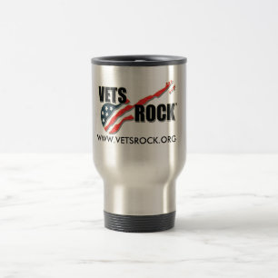 Caneca de viagem da ROCHA dos VETERINÁRIOS