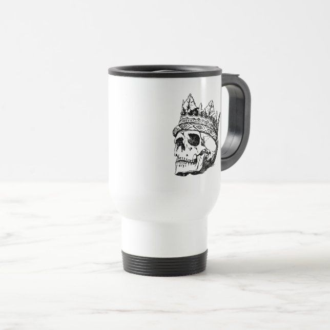 Caneca de Viagem da Tracy's Travels (Frente Esquerda)
