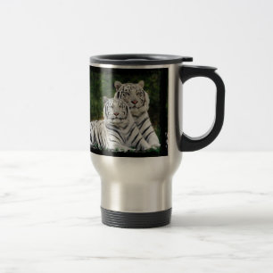 Caneca de viagem da viagem ao trabalho do tigre do