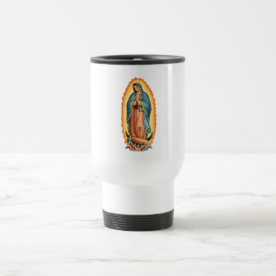 Caneca de Viagem da Virgem de Guadalupe