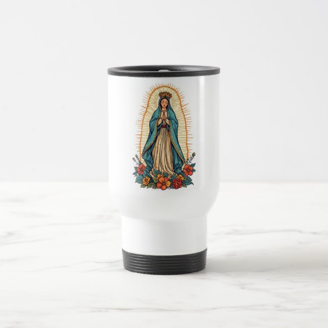 Caneca de Viagem da Virgem de Guadalupe (Centro)