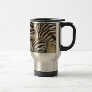 Caneca de viagem da zebra