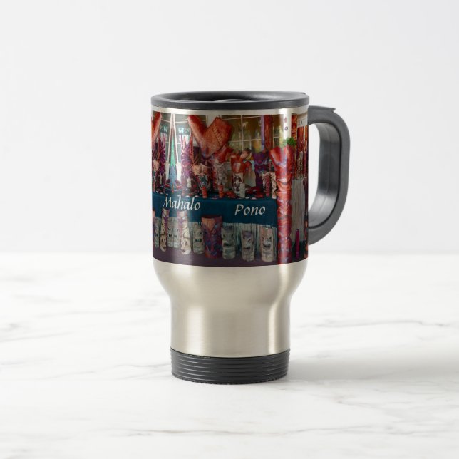 Caneca de viagem das Bênçãos do Havaí (Frente Esquerda)