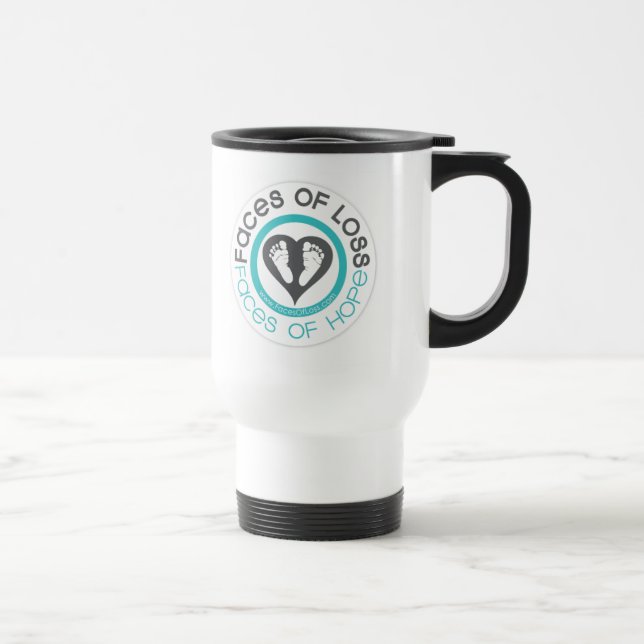 Caneca de viagem das caras (Direita)