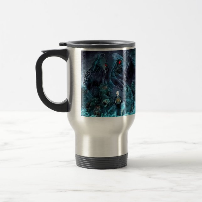 Caneca de viagem das criaturas de Lovecraft (Esquerda)