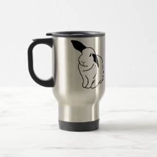 Caneca de viagem das orelhas do avião