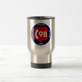 Caneca de viagem de 911 expedidores