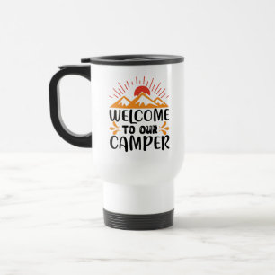 Caneca de viagem de acampamento