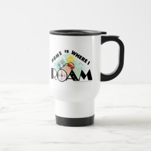 Caneca de viagem de acampamento do estilo de vida