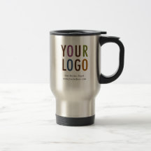 Caneca de Viagem de Aço Inox com Logotipo da Empre