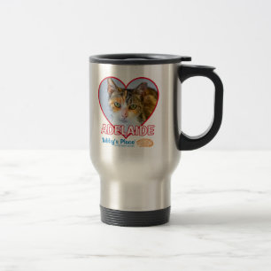 Caneca de viagem de aço inoxidável
