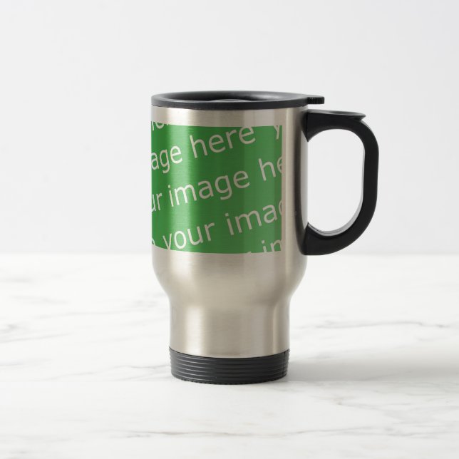 Caneca de viagem de aço inoxidável (Direita)