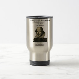 Caneca de viagem de aço inoxidável de 15 onças