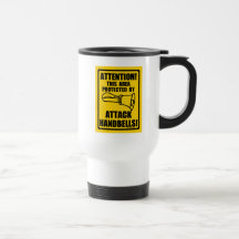 Caneca de viagem de Alças de Ataque